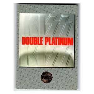 KISS Double Platinum 1997 KISS Catalog 75 Music Card